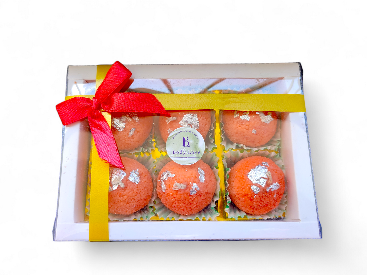 Laddoo Candles – Handcrafted Scented Candles, Set of 6