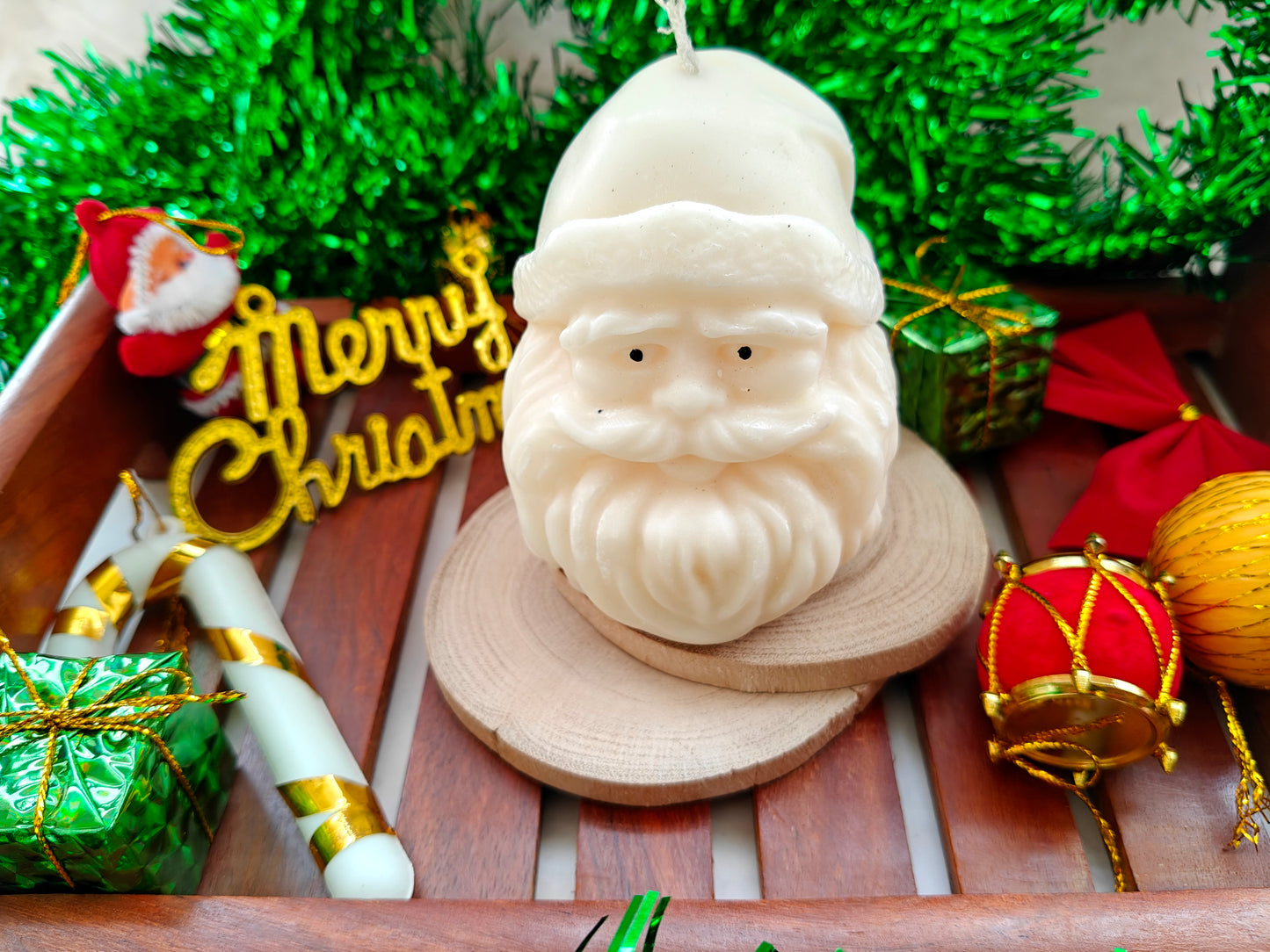 Santa Claus Candle