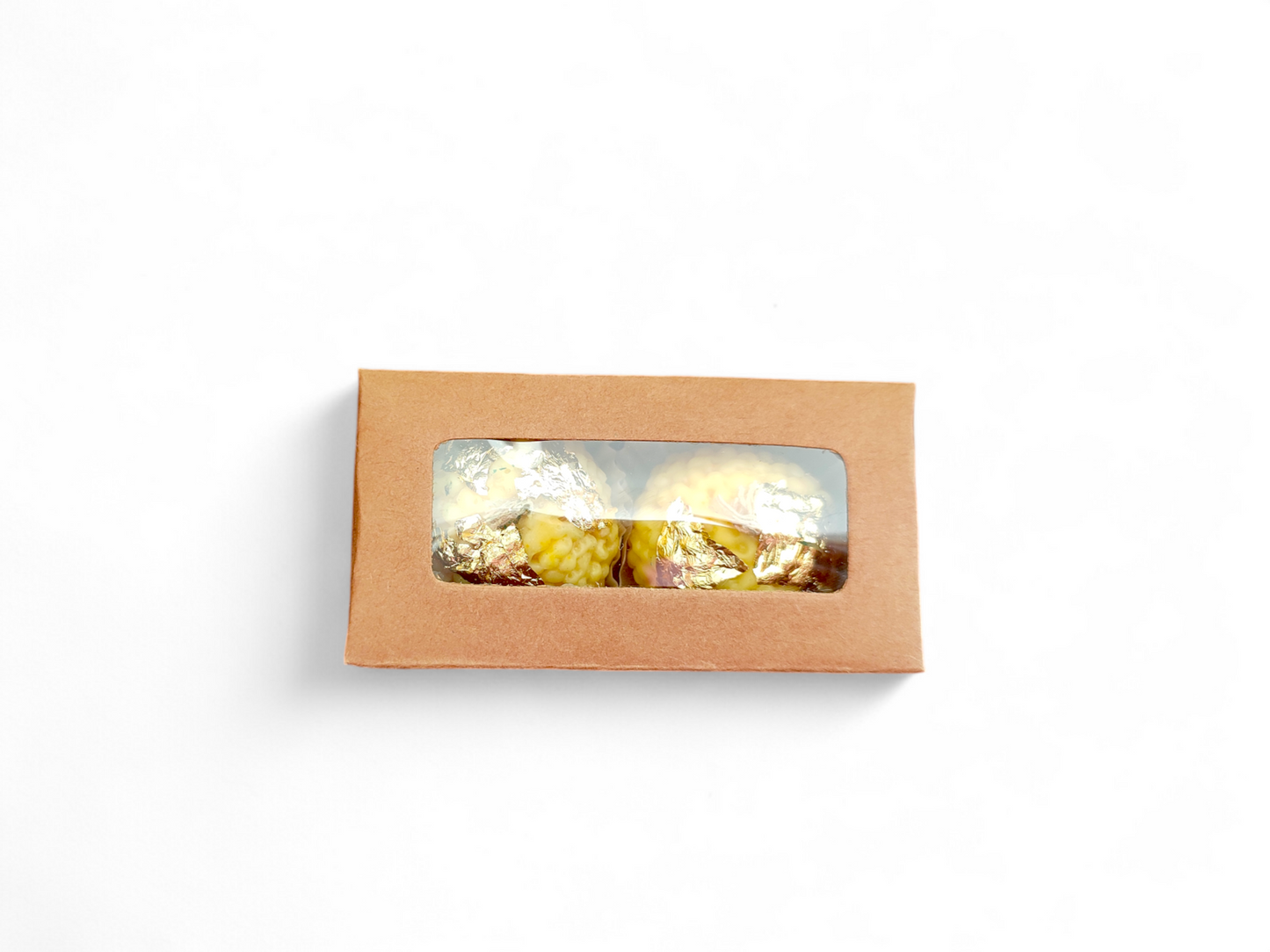 Laddoo Candles - Handcrafted Scented candles - Pack Of 2