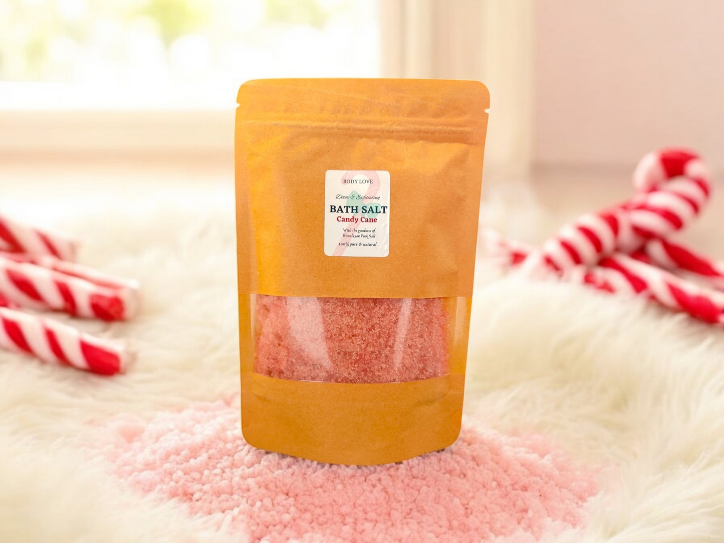 Limited Edition Candy Cane Soak - Peppermint + Cedarwood Blend | Flarah