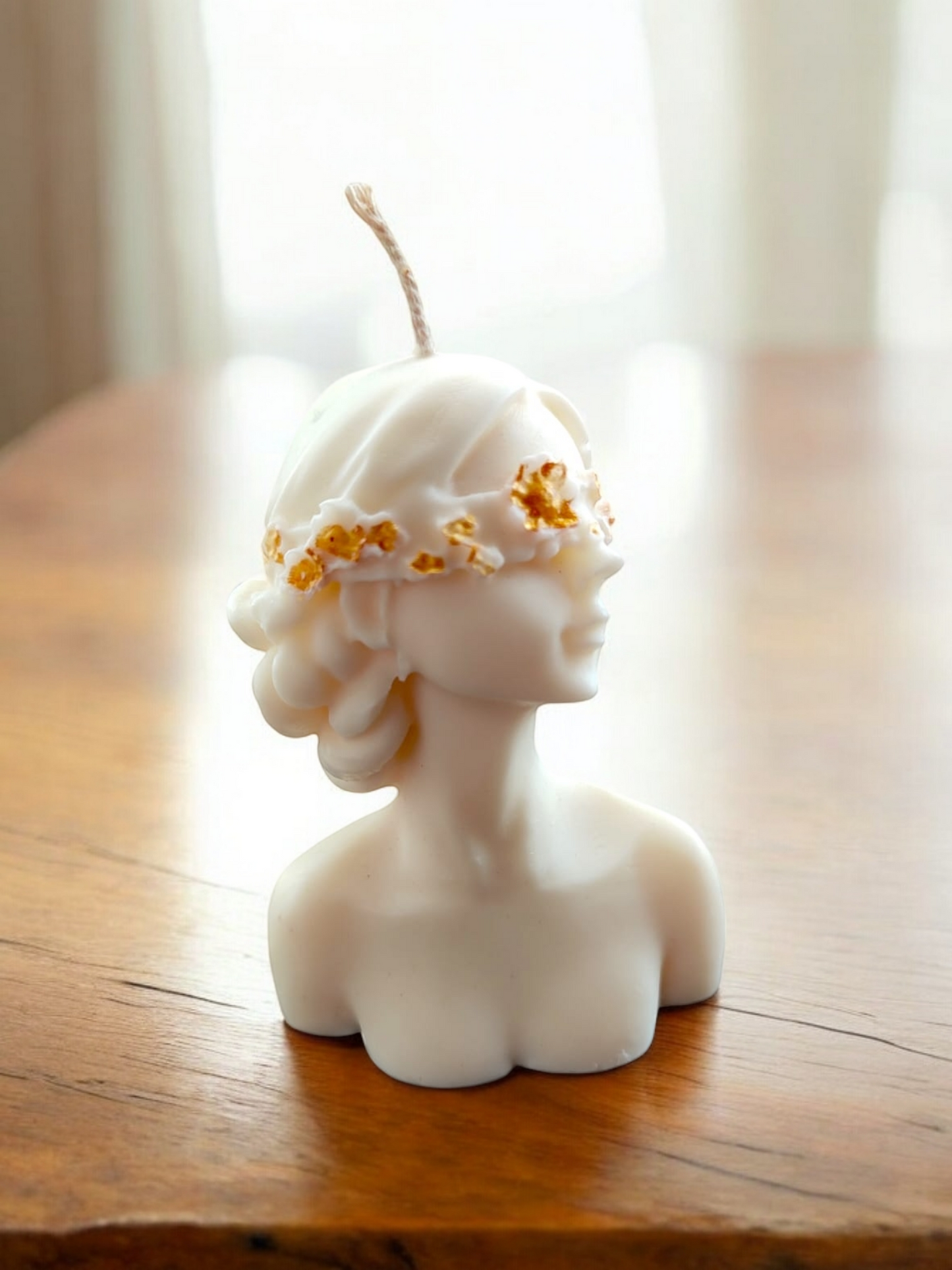 Blindfold Lady Candle
