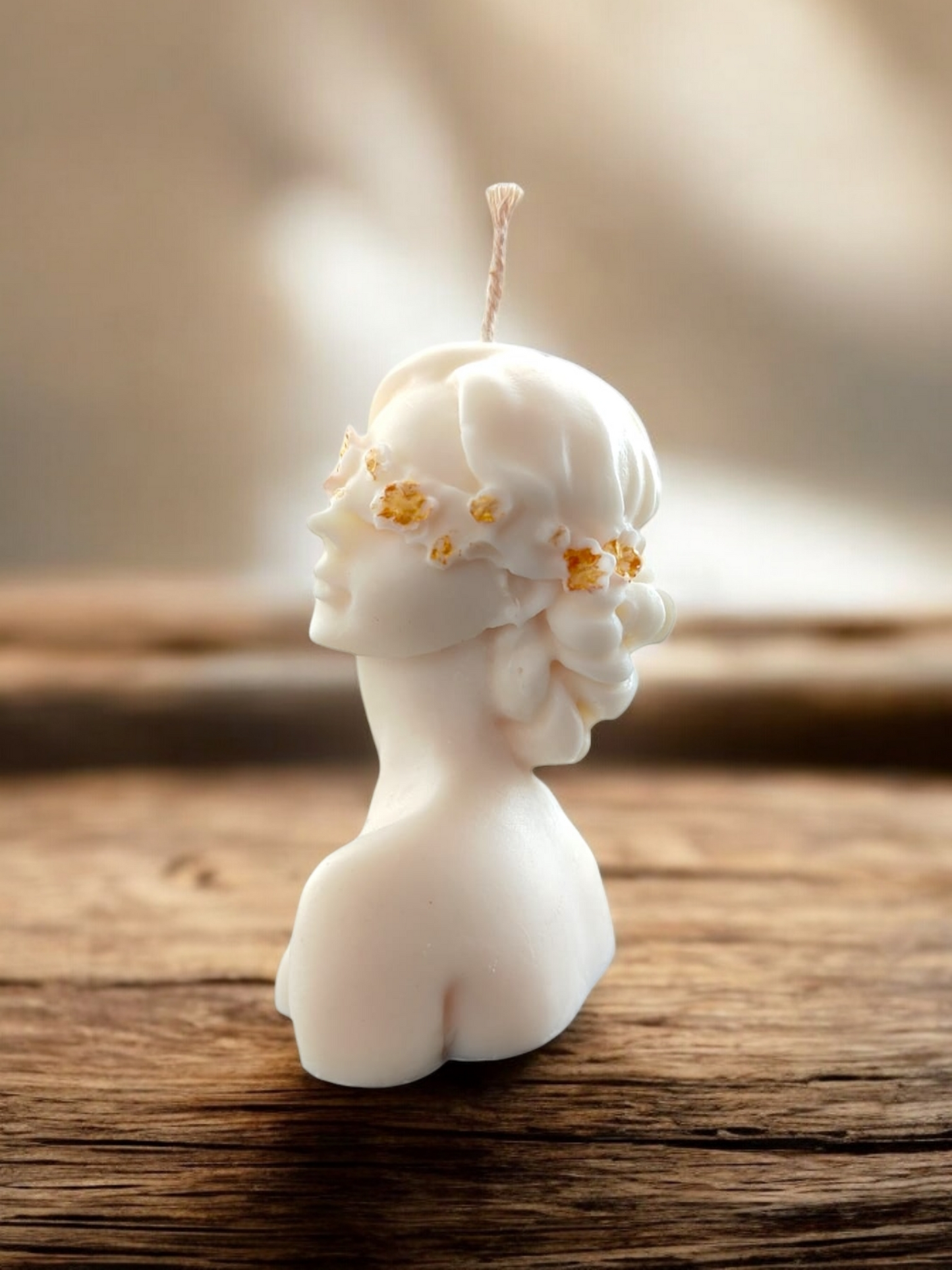 Blindfold Lady Candle