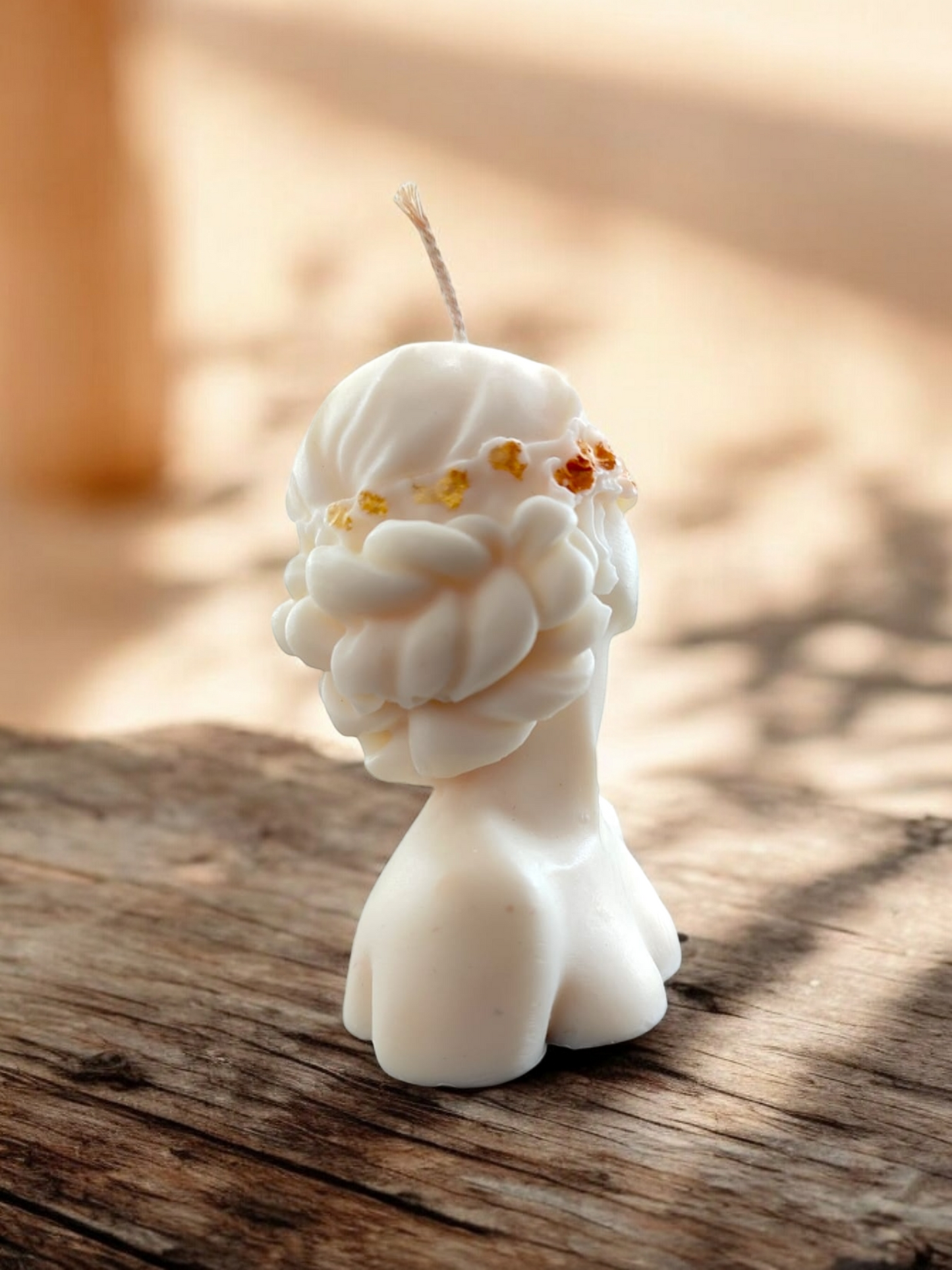 Blindfold Lady Candle