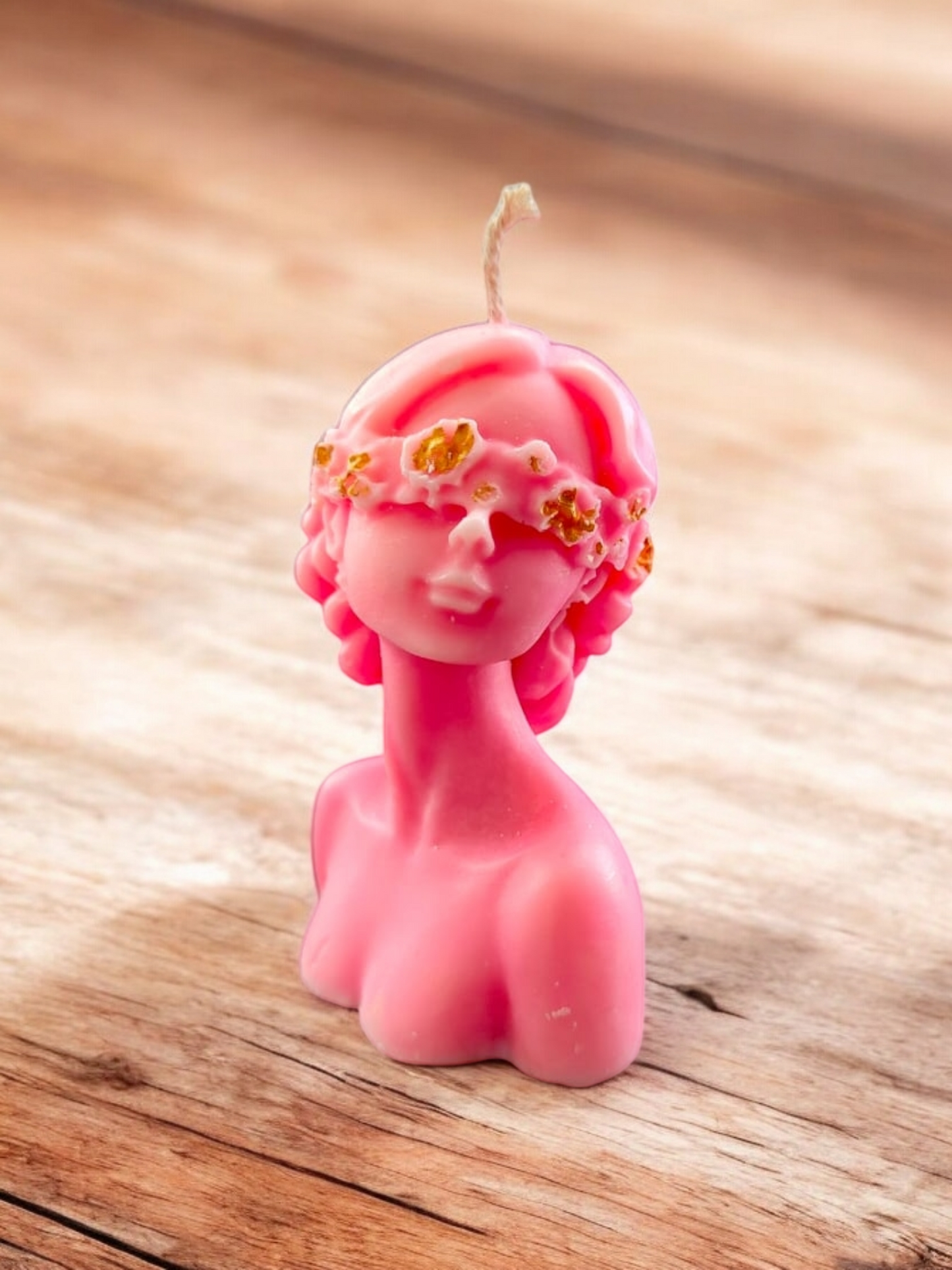 Blindfold Lady Candle