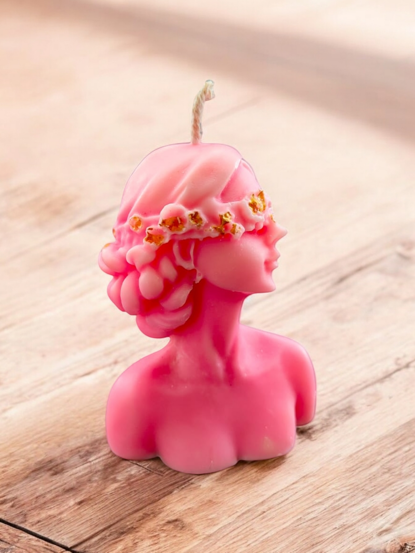 Blindfold Lady Candle