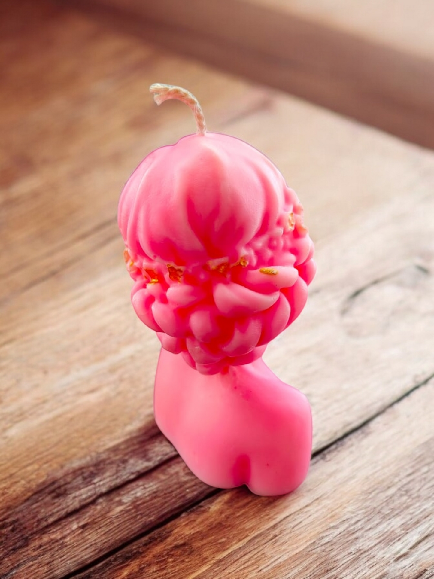 Blindfold Lady Candle