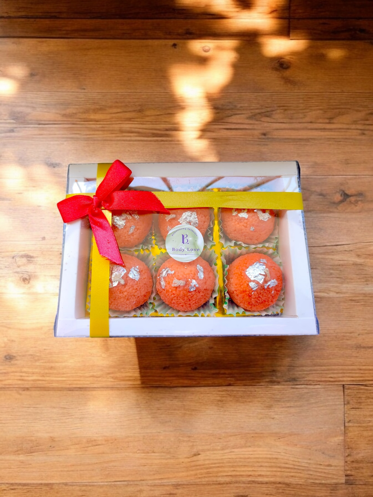 Laddoo Candles – Handcrafted Scented Candles, Set of 6