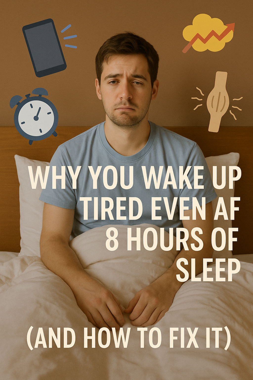 Why You Wake Up Tired Even After 8 Hours of Sleep (And How to Fix It)