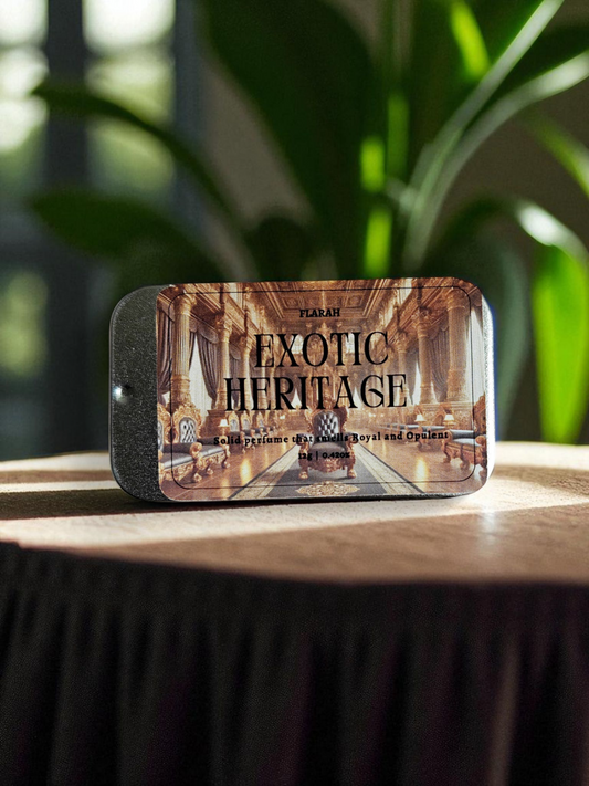 Exotic Heritage Solid Perfume – Royal Oudh Fragrance (12g)