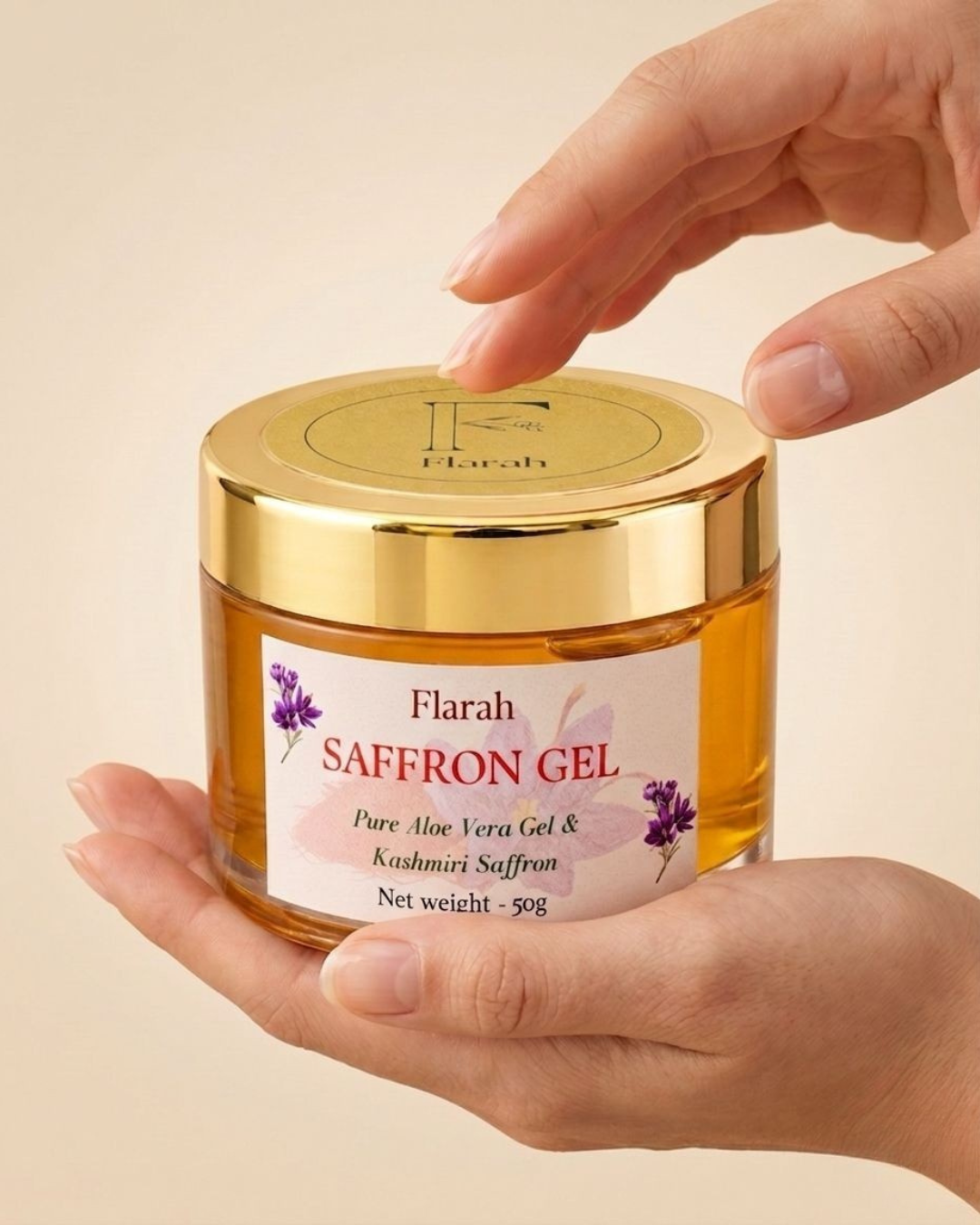 Flarah Handmade Saffron Gel | 50gm